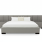 Upholstered Bed - Front View
