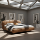 Urban Arch Leather Bed