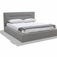 Urban Calm Upholstered Bed - Angular Shadow