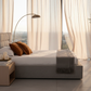 Urban Calm Upholstered Bed - Golden Hour