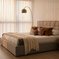 Urban Calm Upholstered Bed - Sunset Glow