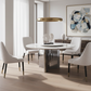 Valta Marble Round Dining Table - Minimalist Interior