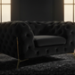 Velvet Grandeur Chair Angle 3