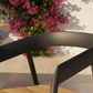 Vento Outdoor Dining Chair – Backrest Detail