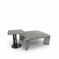Verdant Marble Coffee & Side Table Set - Product Shot 1