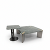 Verdant Marble Coffee & Side Table Set - Product Shot 1
