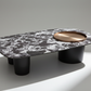 Viola Marble Coffee Table Chiaroscuro
