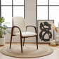 Walnut Arch Arm Dining Chair - Lifestyle 2