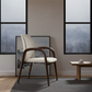 Walnut Arch Arm Dining Chair - Lifestyle 4