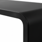 Waterfall Console Table - Curve Detail