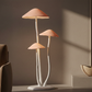 Whimsical Mushroom Floor Lamp - Dramatic Side Angle Detail
