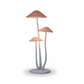 Whimsical Mushroom Floor Lamp - Soft Circular Shadow