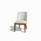 White Dining Chair – Goldilocks Size