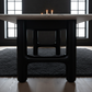 White Marble Dining Table Angle 1