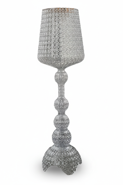 Wine Glass Floor Lamp - Clear