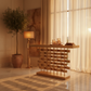 Woven Brass Console Table - Lifestyle 3