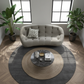 Woven Shell Sofa Lifestyle 6