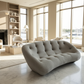 Woven Shell Sofa - Modern Living Room
